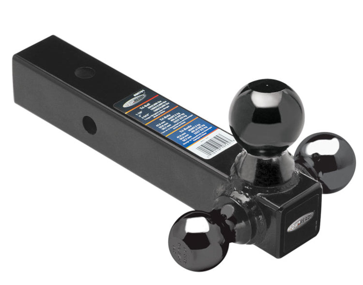 Draw-Tite - Tri-Ball Trailer Hitch Ball Mount - 80791 - 16,000 LBS. Capacity Max - image 1