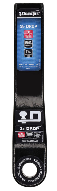 Draw-Tite - Class V Ball Mount - 45322 - (2-1/2" Receiver, 18,000 lbs. Capacity, 3 IN. Drop, 1.5 IN. Rise) - image 3