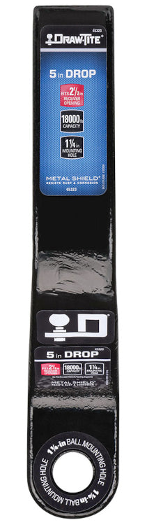 Draw-Tite - Class V Ball Mount - 45323 - (2-1/2" Receiver, 18,000 lbs. Capacity, 5 IN. Drop, 3.5 IN. Rise) - image 3