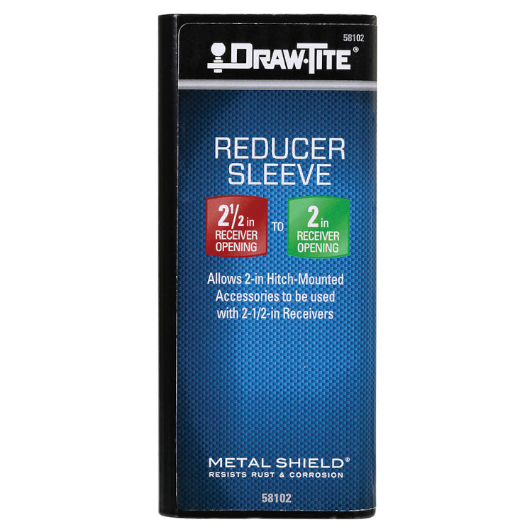 Draw-Tite - Receiver Adapter - 58102 - (2-1/2" to 2" Shank, 6" Length) - image 3