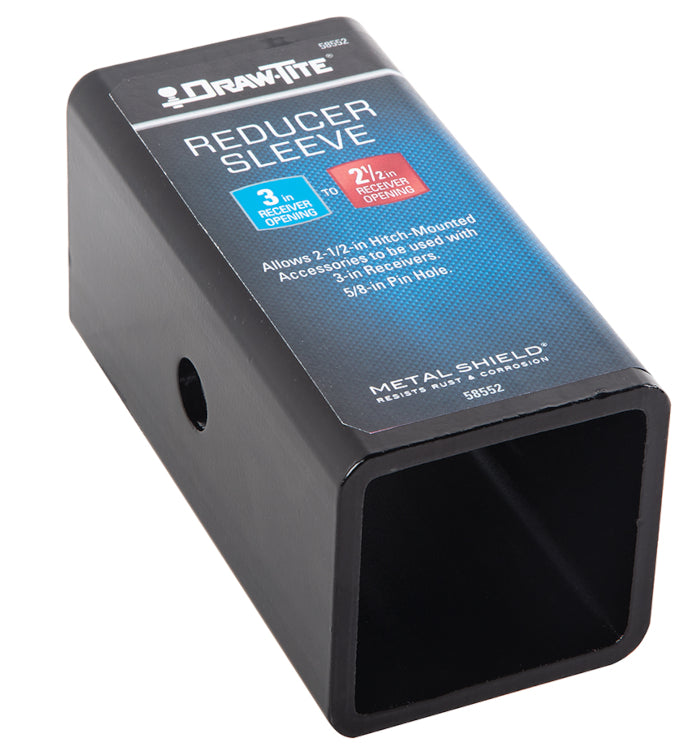 Draw-Tite - Receiver Adapter - 58552 - (3" to 2-1/2" Receiver, 6" Length) - image 1