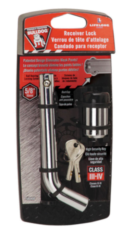Draw-Tite - Trailer Hitch Lock - 5/8" Pin Diameter - 580400 - image 2