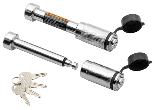 Draw-Tite - Hitch Receiver Lock - 5/8" and 3/4" Pin Diameter Combo Set - 63069 - image 1