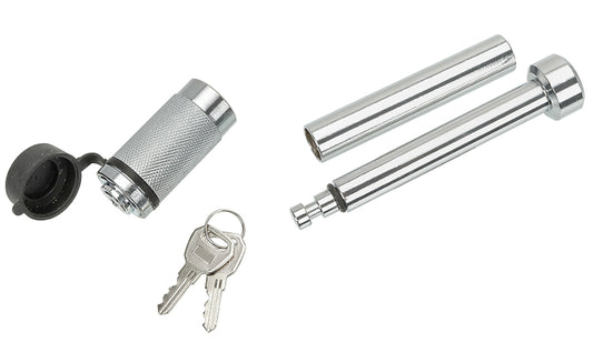 Draw-Tite - 3" Hitch Receiver Lock - 5/8" to 3/4" Pin Diameter - Dogbone Style - 63259 - image 1
