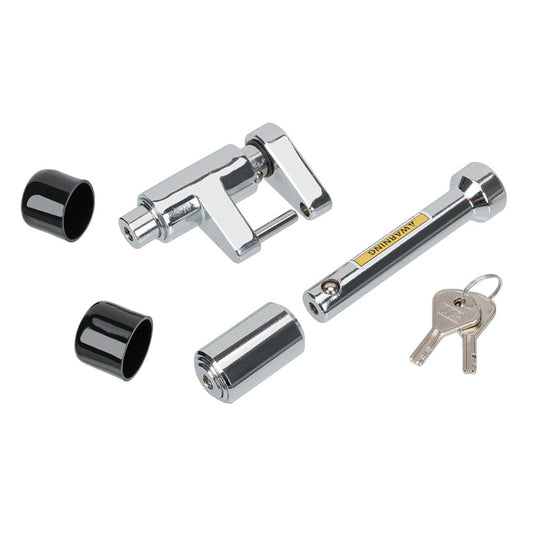 Draw-Tite - Hitch Receiver Lock/Coupler Combo - 5/8" Pin Diameter - 580404 - image 1
