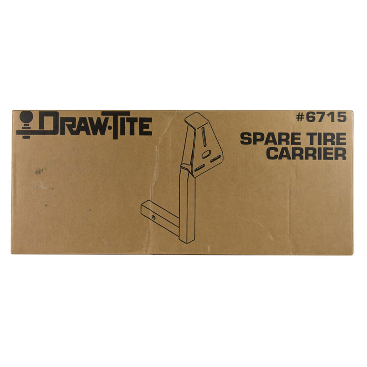 Draw-Tite - Front Mount Receiver Accessory - Spare Tire Carrier (Fits 2" Receiver) - 6715 - image 2