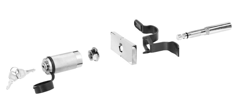 Draw-Tite - Loc-Tite Anti-Rattle Lock - 63100 - (2" Receiver) - image 2