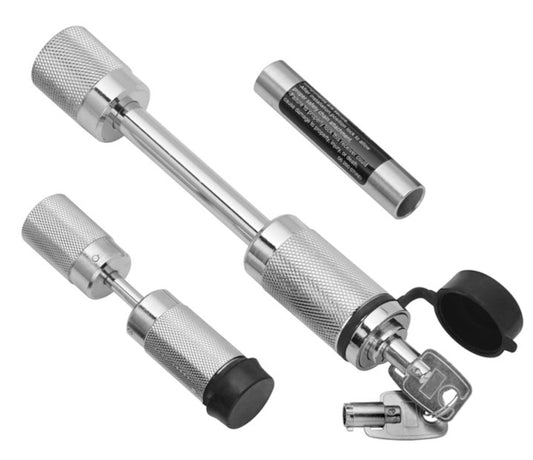 Draw-Tite - 2" Hitch Receiver Lock - 5/8" Pin Diameter Coupler Combo Set - 63250 - image 1