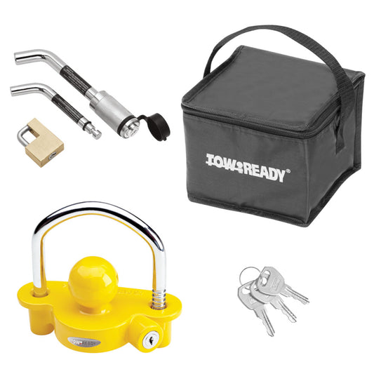 Draw-Tite - Tow & Store Trailer Hitch and Coupler lock Kit - 63256 - image 1