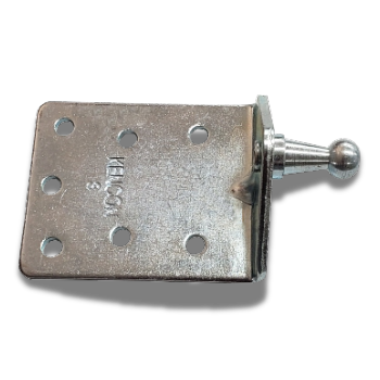 Ball Mount for Gas Props/Lift Cylinder - Bent 7 Hole