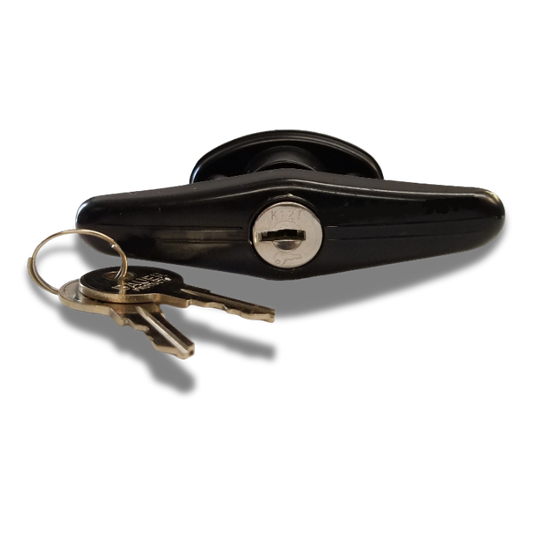 Bauer - Black Rivet T Handle - Center Mount