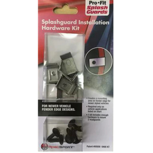 PowerFlow Pro Fit Mud Flaps - Install Kit - 6400KT