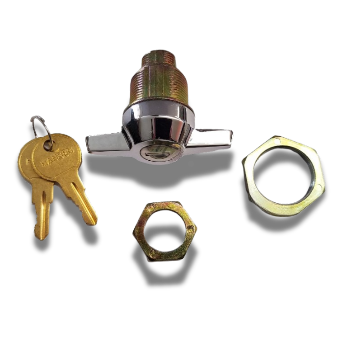 Chrome Spring Loaded Tonneau Cover Handle