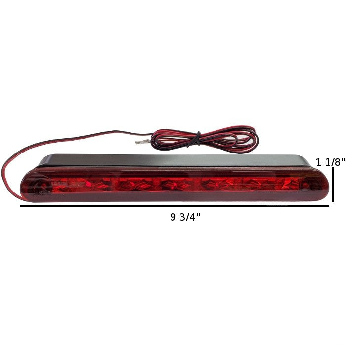 Red Flush Mount LED Brake Light (Small)