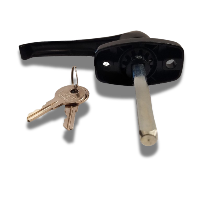 Black Deluxe Commercial Topper L-Handle