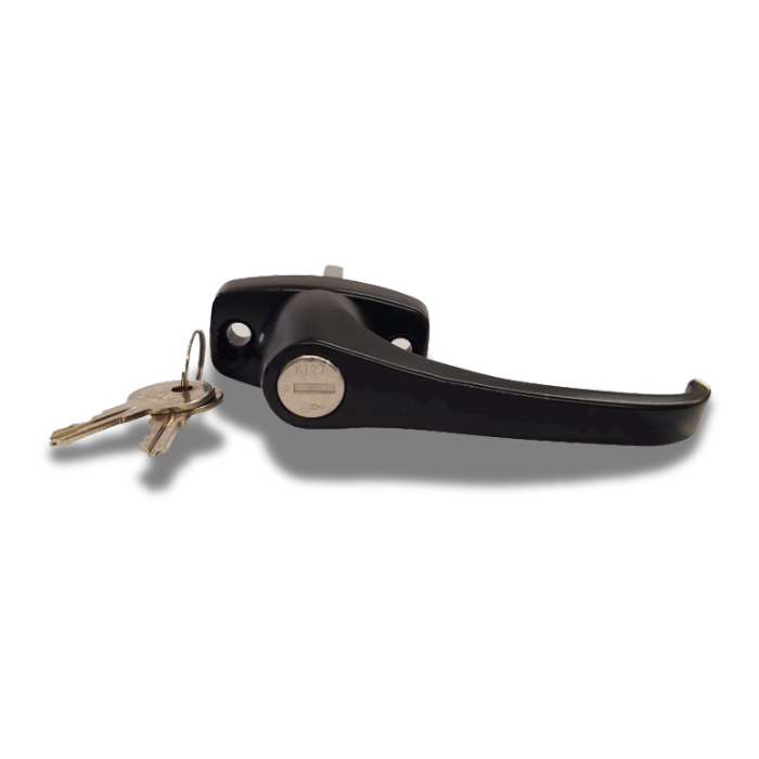 Black Deluxe Commercial Topper L-Handle