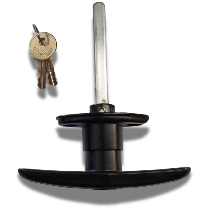 Bauer Rivet Exterior Mount T-Handle - Center Mount