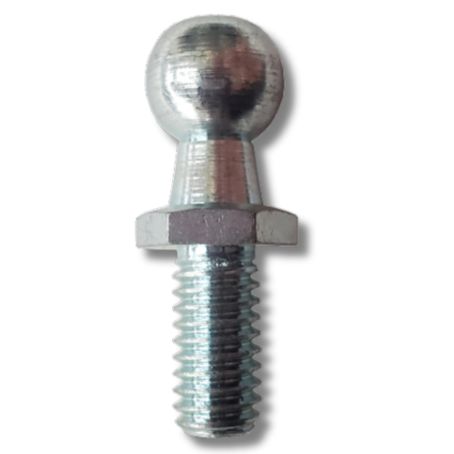 Ball Mount for Gas Props/Lift Cylinders - 10 mm ball only - 1/2" Threading