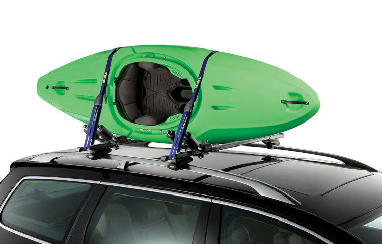 Thule - Hull-a-Port Kayak Rack Horizontal J-Style - Black - 834 - image 1