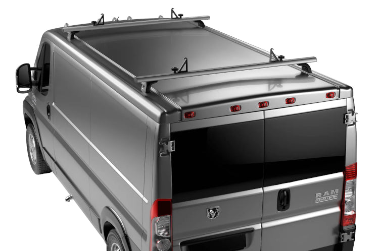 Thule - TracRac Van ES - Silver - 29612XT - Mercedes-Benz Sprinter - image 1