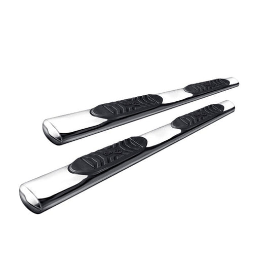 Trail FX 5 Inch Oval Tube Steps - Stainless Steel - image 1