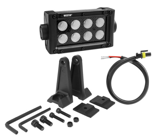 Westin - B-Force Double Row LED Light Bar - 4" Flood - 09-12212-8F - image 1