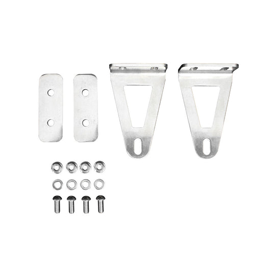 Westin - HDX Grille Guard - LED Light Bracket - Stainless Steel - 57-0010 - image 1
