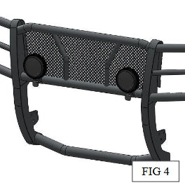 Westin - HDX Grille Guard - Light Clamps - Black - 57-0005 - image 6
