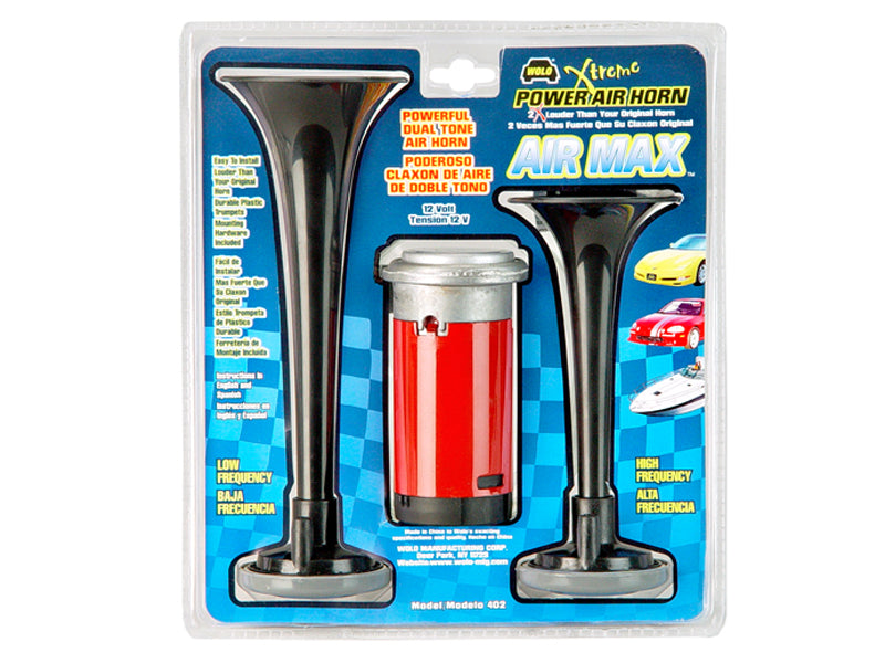WOLO - Air Max Dual Tone Air Horn - 402 - image 1