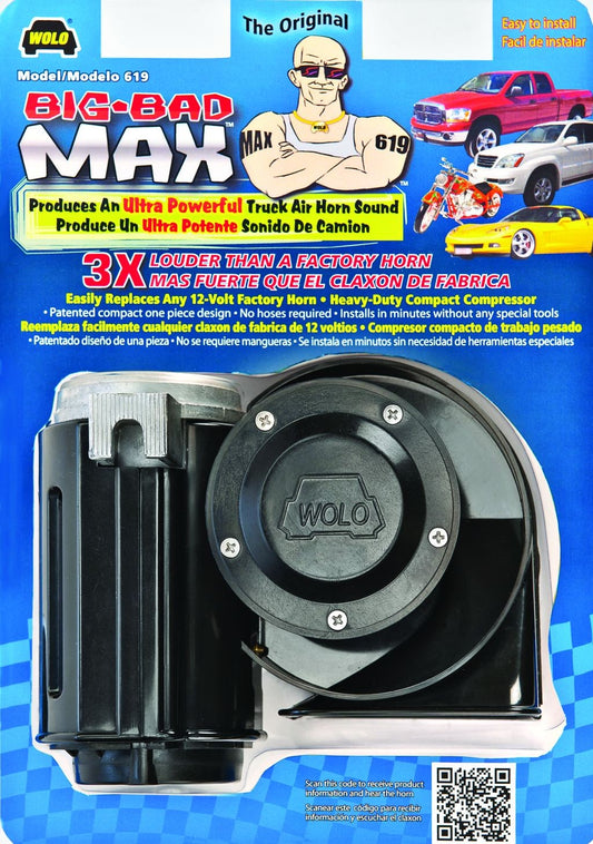 WOLO Bad Boy Max Triple Tone Air Horn - 619 - image 1