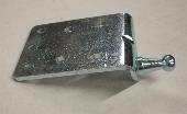 Ball Mount for Gas Props/Lift Cylinder - Bent 7 Hole - image 2