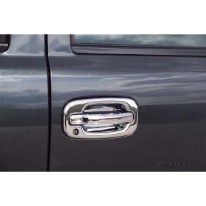Putco Chrome Door Handle Trim - 400036 - 2007-2013 Chevrolet Silverado / GMC Sierra 1500 / 2007-2014 HD - Standard or Extended Cabs