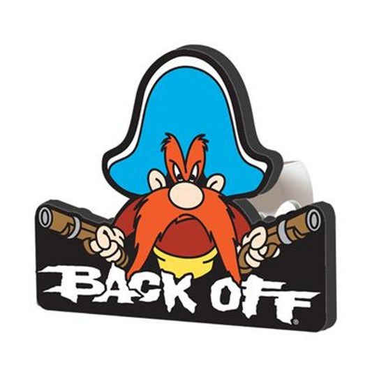Plasticolor Hitch Cover - 002231R01 - Yosemite Sam "Back Off" - image 1