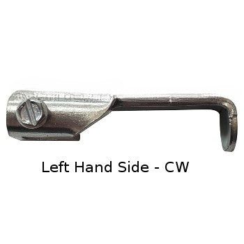 Truck Topper Bent Handle Inside Latch - Steel