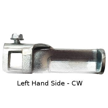 Truck Topper Bent Handle Inside Latch - Steel