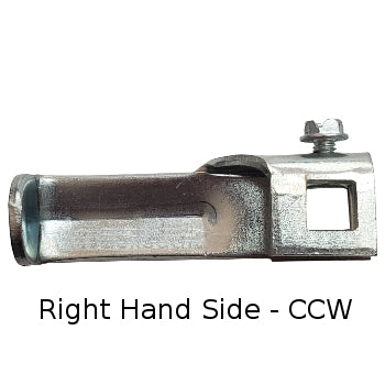 Truck Topper Bent Handle Inside Latch - Steel