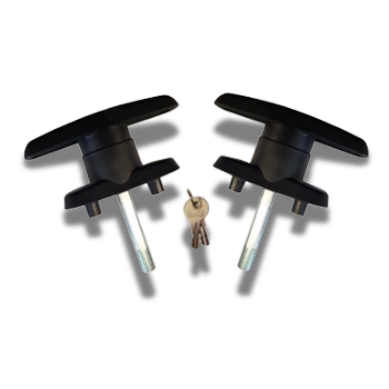 Composite - T Handles - Pair (keyed alike)