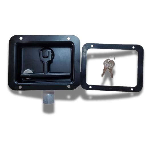 Commercial Truck Cap Handle - Black Finish