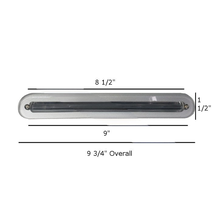 Clear Flush Mount LED Brake Light (with 12 V LED Dome Light)