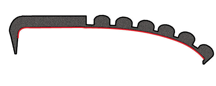 Pacer - Truck Bed Rail Protector - For Trucks with 6' Beds - 21-108 - image 2