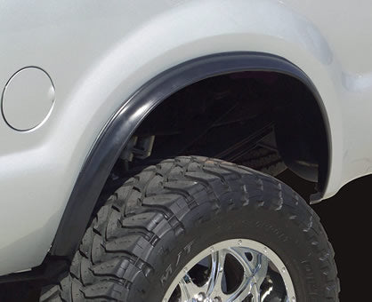 Pacer Fender Flares - 4 Piece Kit - 58" Length - 2 1/2" Coverage - 52-156 - Standard Duty - image 3