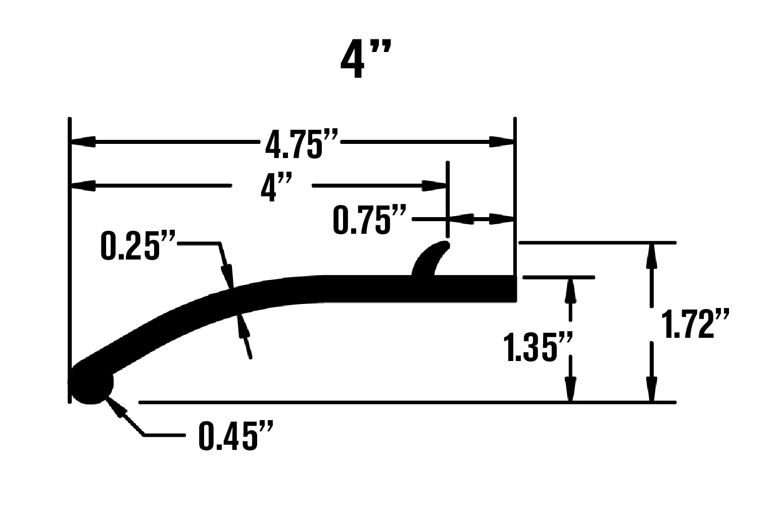 Pacer - Fender Flares - 2 Piece Kit - 58 Inch - 4 Inch Wide - 52-171 - image 3