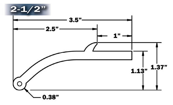 Pacer Fender Flares - 2 Piece Kit - 58" Length - 2 1/2" Coverage (Reinforced) - 52-188 - image 4