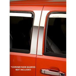 Putco Pillar Post Trim - Stainless Steel - 402659 - 2022-2025 Hyundai Santa Cruz