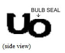 Fiberglass Tonneau Cover Seal - Bulb on the Side - image 3