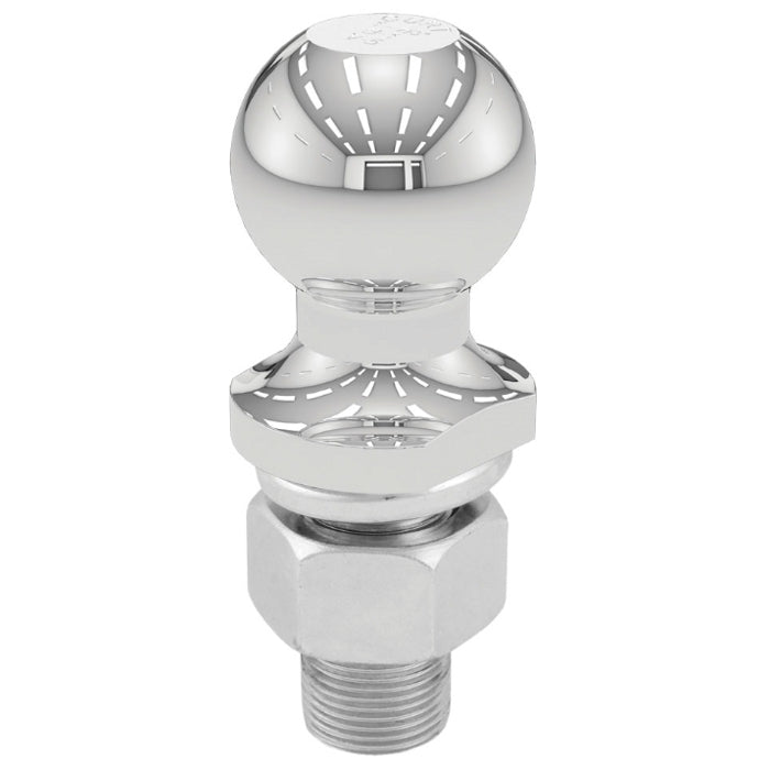 Curt - Trailer Ball - 1 7/8 Inch - 40002 - (1" x 2-1/8" Shank, 3,500 lbs., Chrome) - image 1