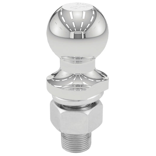 Curt - Trailer Ball - 1 7/8 Inch - 40002 - (1" x 2-1/8" Shank, 3,500 lbs., Chrome) - image 1
