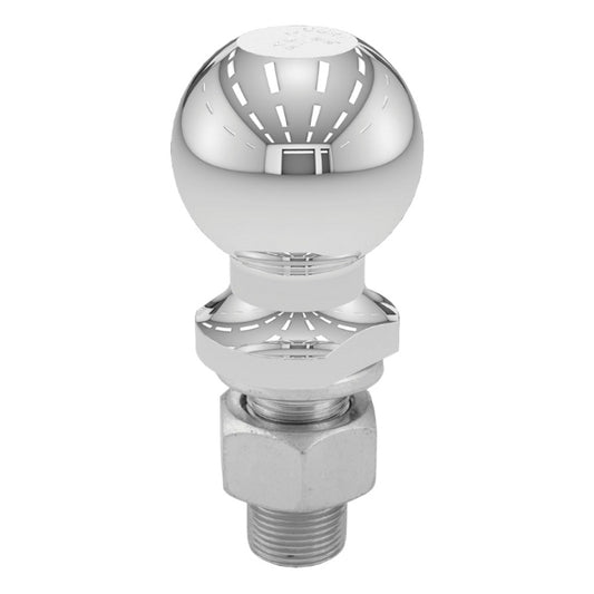 Curt - Trailer Ball - 2 5/16 Inch - 40005 - (1" x 2-1/8" Shank, 7,500 lbs., Chrome) - image 1