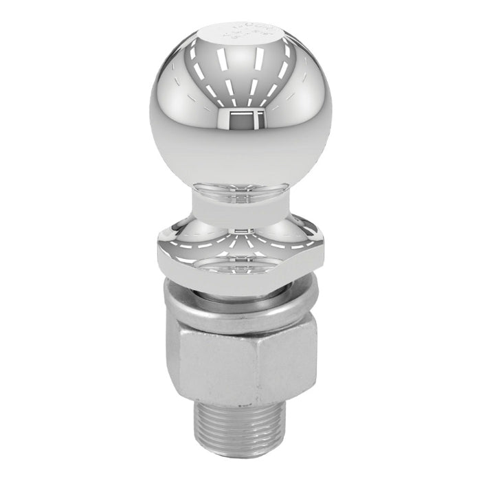 Curt - Trailer Ball - 2 5/16 Inch - 40006 - (1-1/4" x 2-5/8" Shank, 10,000 lbs., Chrome) - image 1