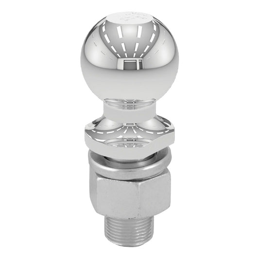 Curt - Trailer Ball - 2 5/16 Inch - 40006 - (1-1/4" x 2-5/8" Shank, 10,000 lbs., Chrome) - image 1